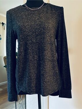 Cuddl Duds Sweater Tunic-Medium, Black